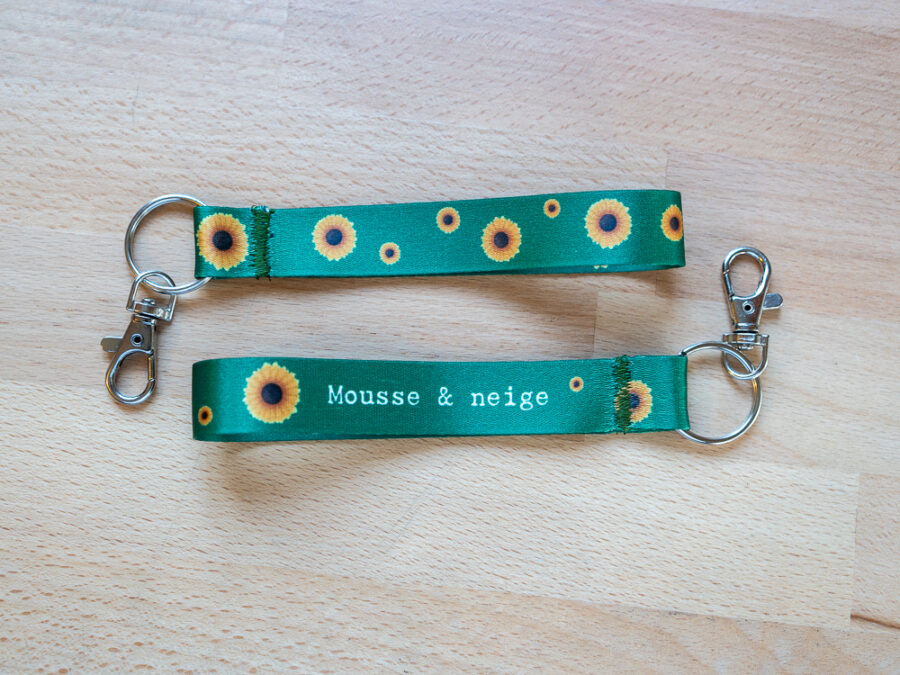 Porte-clé en ruban