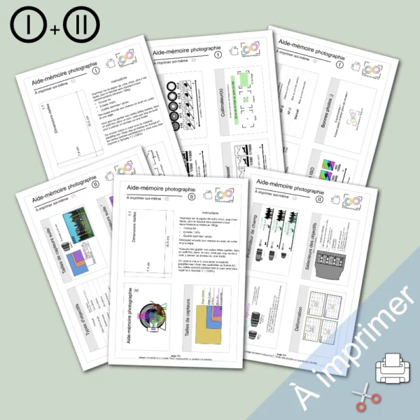 PDF Aide-mémoire photographie I / II À imprimer
