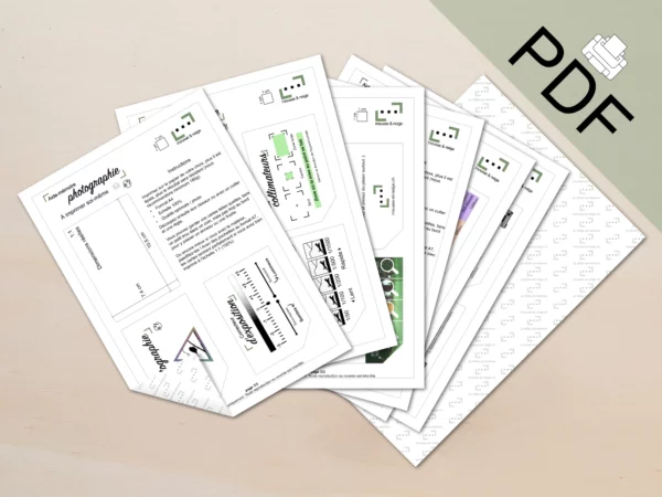 Aide-mémoire photographie - PDF à télécharger