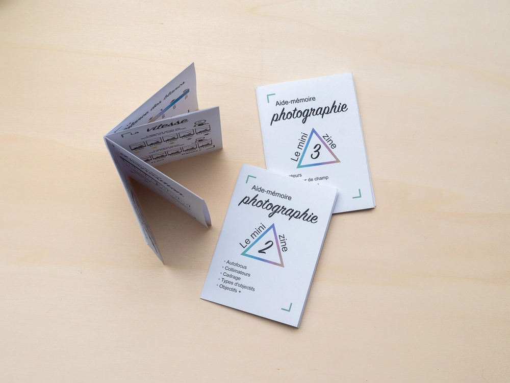 Mini-zine aide-mémoire photographie – Image 2